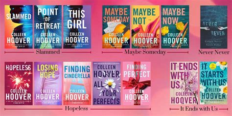 how to read colleen hoover books in order: exploring the depth of her narrative universe